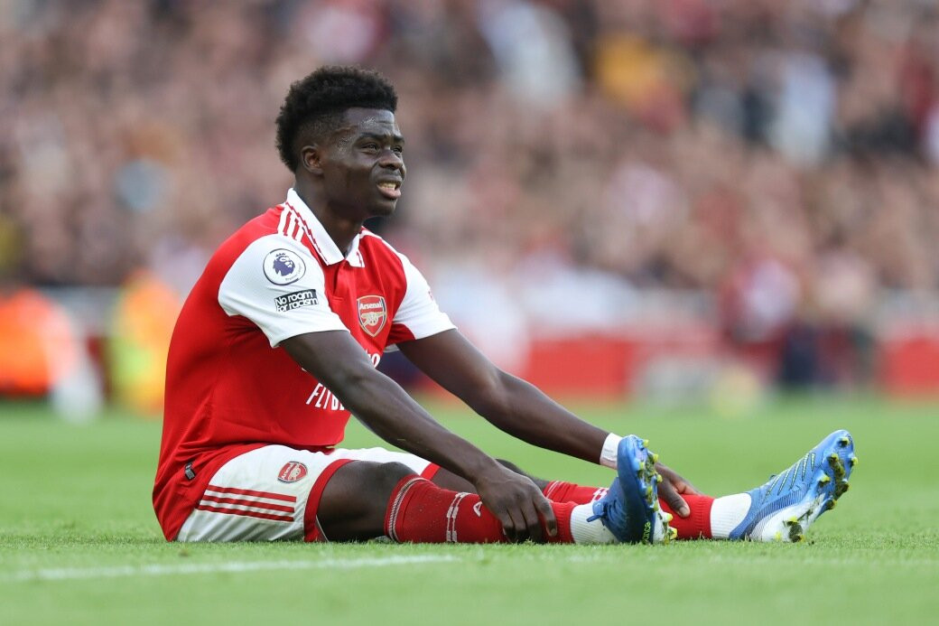 Bukayo Saka đang làm hài lòng cả Arsenal và ĐT Anh